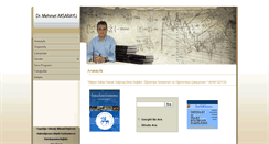 Desktop Screenshot of mehmetaksarayli.com